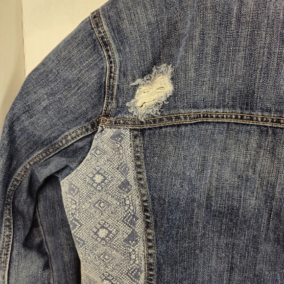 Abercrombie Kids Girl's Junior"s Blue Denim Jean Jacket Sz XL (16) - Picture 9 of 14